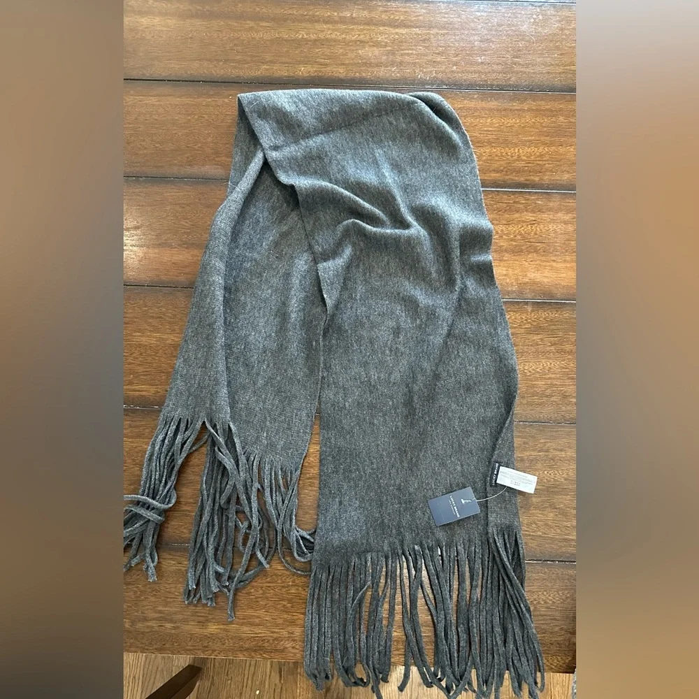 NWT Lucky Brand Grey Scarf